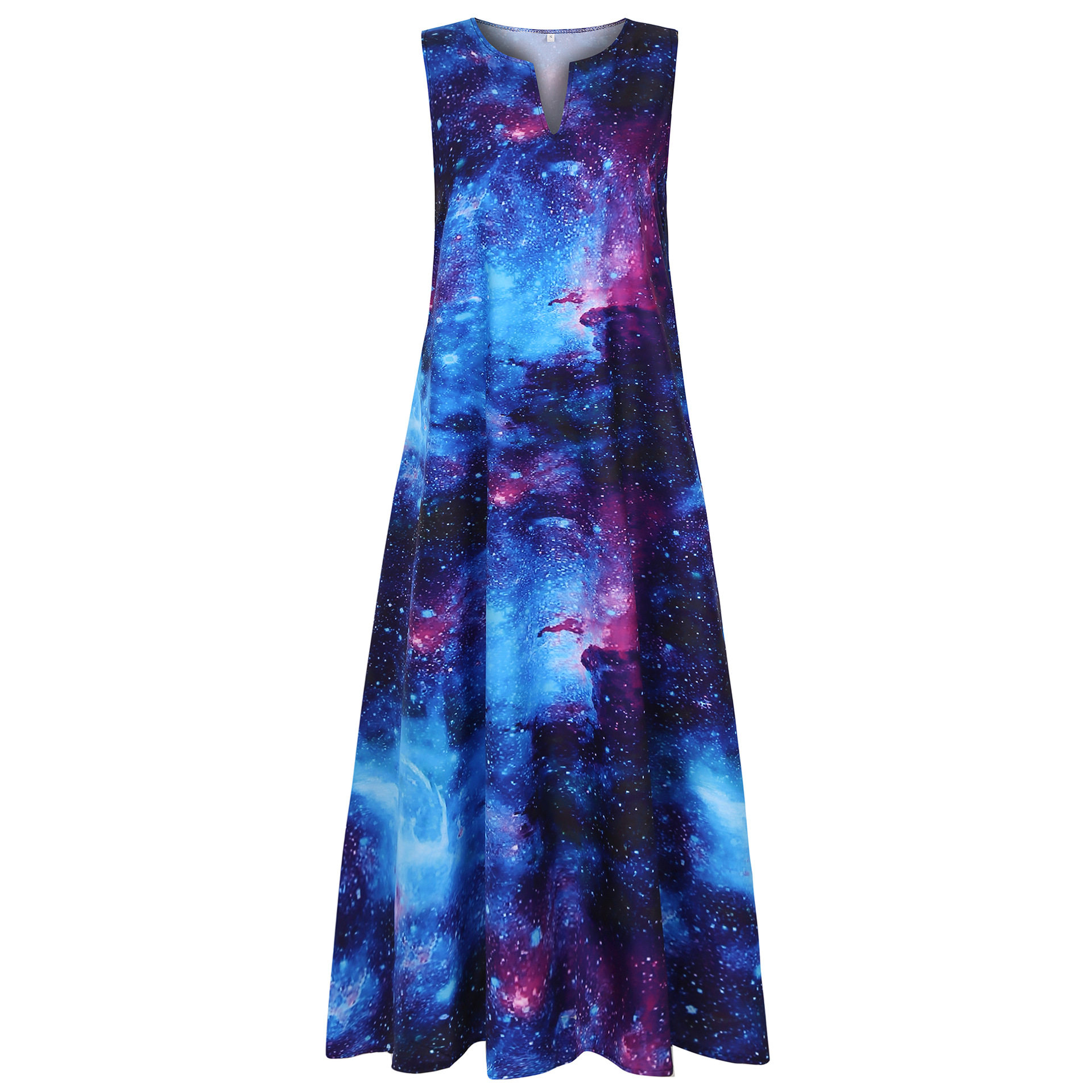 Women's Printed Sleeveless Dresses