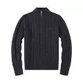 Half-zip black