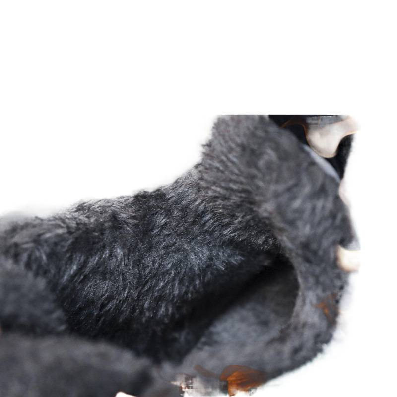 Children's Shoes, Boys' Sports Shoes, Velvet and Thickeneded Winter New Kidsren's Large Cotton Shoes, Boys' Red Basketball Shoes