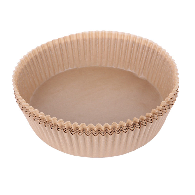 Air Fryer Special Paper Silicone Oil Paper Baking Pad Oil-proof Oil-absorbent Food Anti-stick Paper Bowl Pad Paper Oven