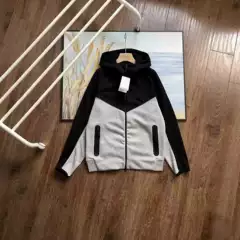 2024 Spring and Fall New Men's Knit Casual Hooded Cardigan Sports Set 922 Jacket and 002 Sweatpants