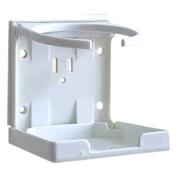 Household Folding Cup Holder Office Desk Cabinet Door Punch-free Coffee Storage Rack Dormitory Bedside Wall-mounted Cup Shelf