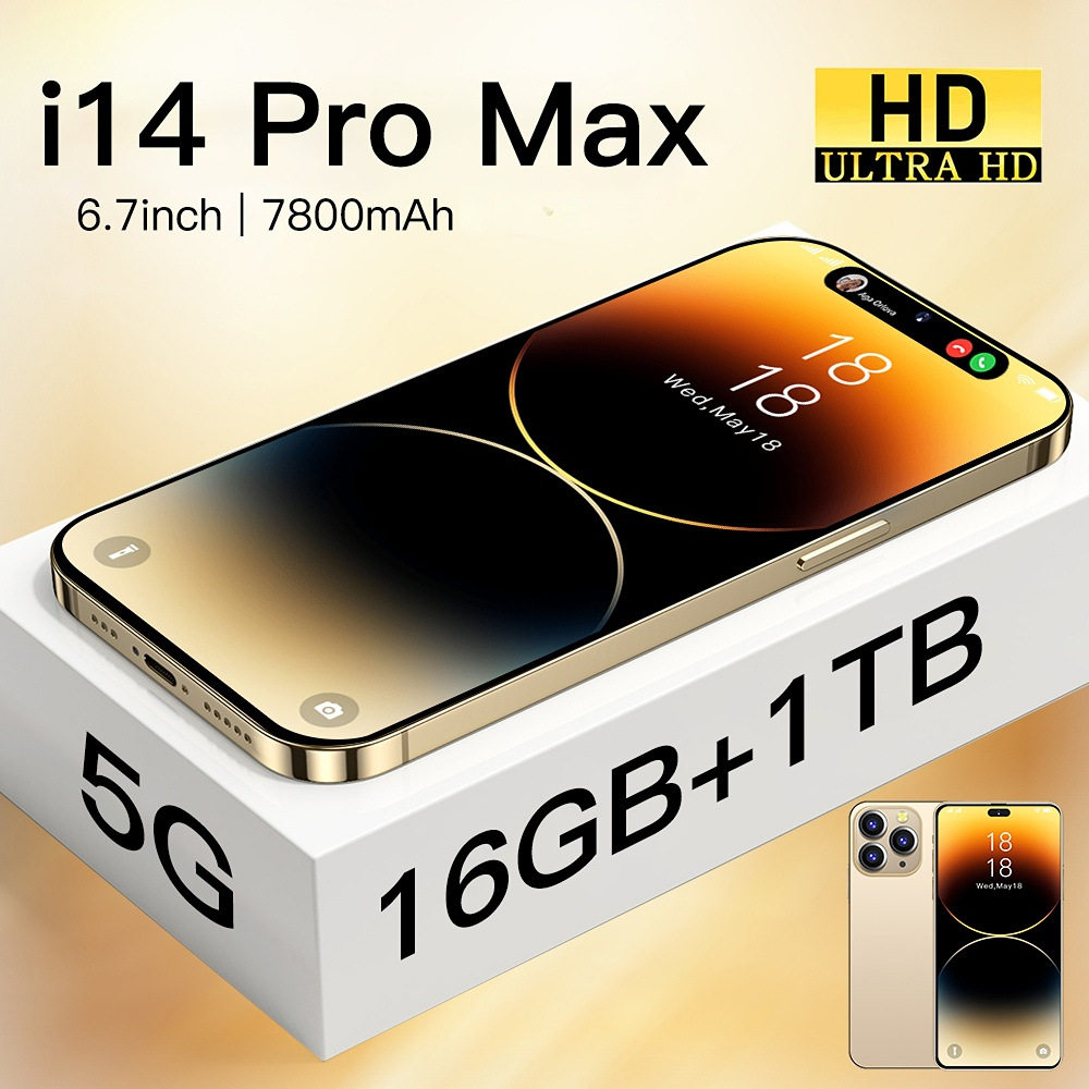 i14proMax ข้ามพรมแดน ราคาต่ำจุด 3G Android 1+16GB สมาร์ทโฟน...