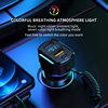 Cross-border new car charger PD fast charging one-to-three charging line high-power intelligent dual usb wired car charger
