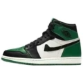 AJ1 High Top Green Toe