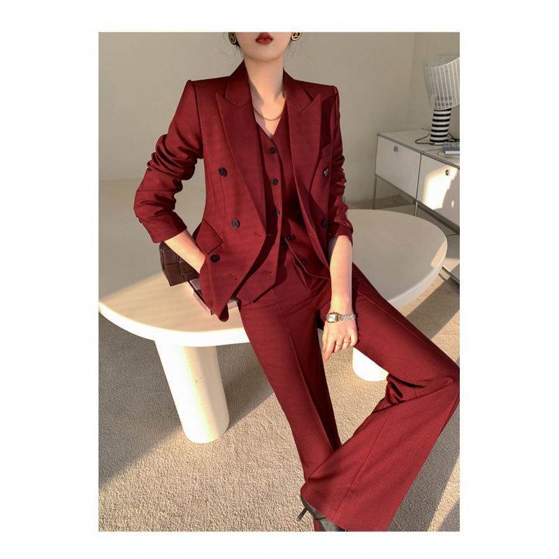 (Mới) Mã B3350 Giá 1540K: Áo Vest Nữ Guryt Vest Cả Bộ 3 Món Hàng Mùa Xuân Thu Đông Thời Trang Nữ Đồ Công Sở Chất Liệu G04 Sản Phẩm Mới, (Miễn Phí Vận Chuyển Toàn Quốc).