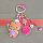 Шеф-повар kt мультфильм флокирование Hello Kitty серия MIU мобильный телефон цепочка кулон diy сумка подвесная ключевая деталь tide play mini 10