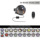 Автомобильный светодиодный объектив Demon Eye eye eye light модифицированный многорежимный объектив для мотоцикла General Motors mini 13