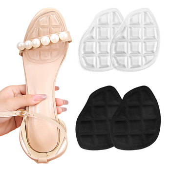Front palm pad high heel shoes invisible anti-wear front Palm sticker GEL self-adhesive massage shock absorption non-slip adjustable code half size pad