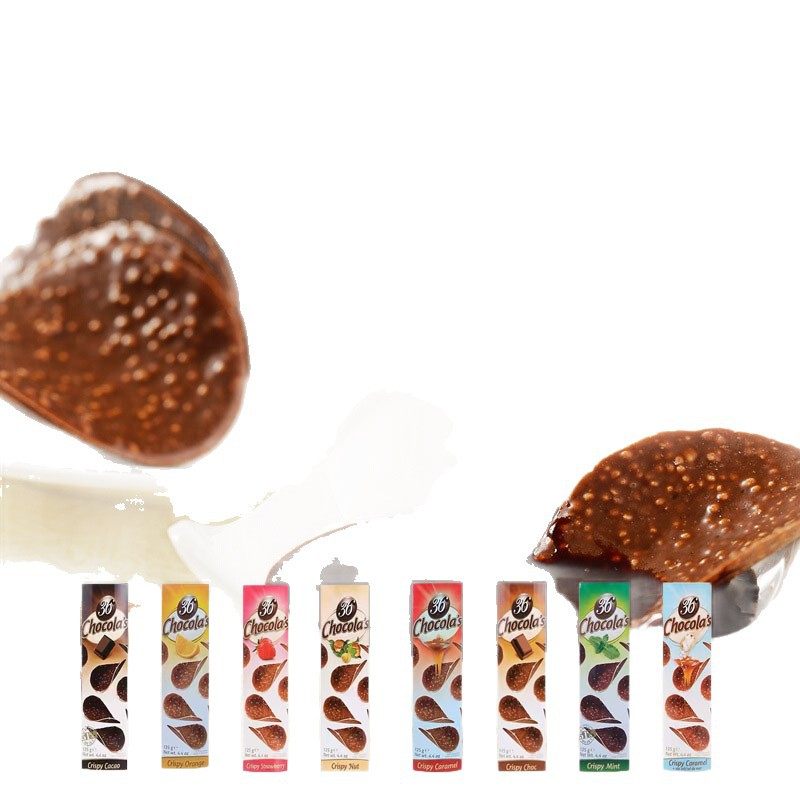 Hamlet Chocolate Crisps Imported from Belgium Snacks Hamlet Milk Black Pure Cocoa Butter Crisps