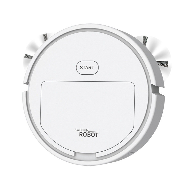 跨境扫地机器人创意迷你智能吸尘器家用充电全自动吸扫拖一体批发