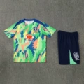Short-sleeved brazilian blue-green [camouflage style]