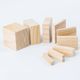 Small Wooden Blocks Kidsren's Handmade DIY Model Materials Wooden Blocks Raised Rectangular Square Solid Wood Pine Teaching Aids