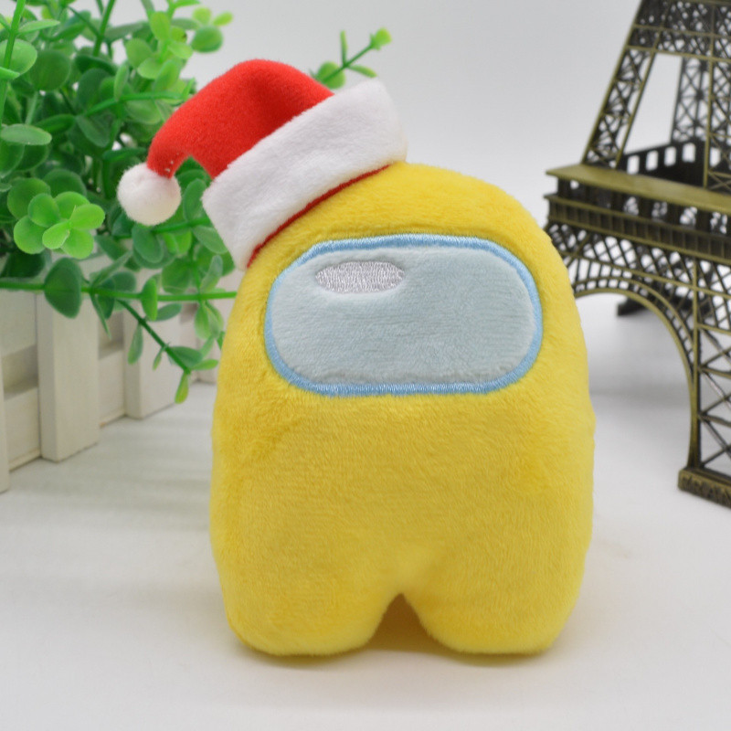游戏公仔跨境among us plush太空杀狼人杀游戏公仔毛绒