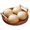 Pure Buckwheat Noodles Steamed Buns Shandong Handmade Whole Grain Buckwheat Noodles Steamed Buns Saccharine-free Low-fat Multigrain Steamed Buns Ready to Eat for Breakfast