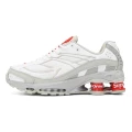 White gray red