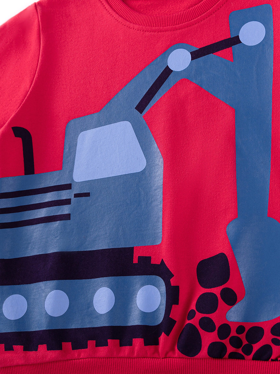 Boys' Autumn Cartoon Hoodie Set from Source Factory, Kids' Wear