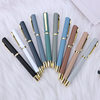 Signature pen high-grade neutral pen business meeting advertising gift pen black ink pen advertising neutral pen lettering LOGO