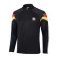 B914# 24/25 Half Zip Germany Black (Sleeves Red Yellow)