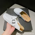 White leather