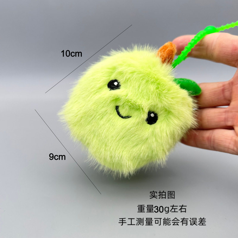 创意娃娃机毛绒公仔搞怪蔬菜系葱姜蒜挂件西蓝花钥匙扣下小礼物批