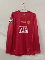Long sleeve # 0708/red devils champions league edition + armband