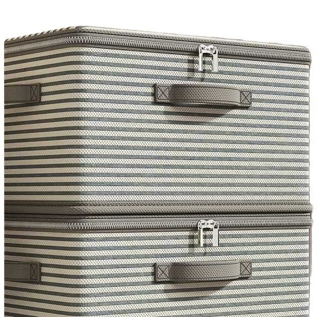 Storage Box Large Capacity Clothes Quilt Zipper Fabric Storage Box Foldable Storage Box Storage Box Storage Basket