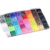 Amazon's Popular 40/28/24 Grids Ab Colorful Flats Jelly Resin Diamond Boxed DIY Nail Art Clothing Mobile Phone