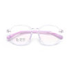 New Youth glasses frame soft silicone nose pad student polygon silicone glasses frame Danyang glasses frame wholesale