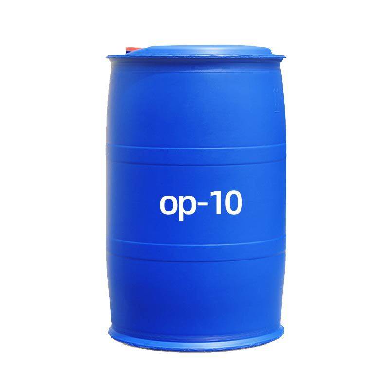 op-10 emulsifier in stock surfactant industrial grade stabilizer raw material glass water degreasing op-10