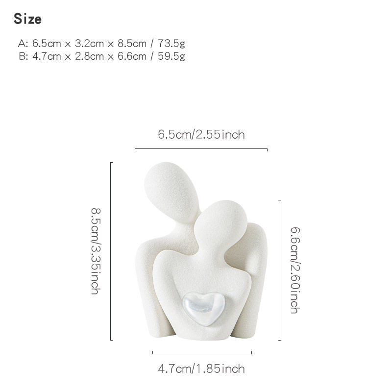 简尔美手作陶瓷婚书艺术摆件新婚纪念永久收藏礼物创意家居装饰品