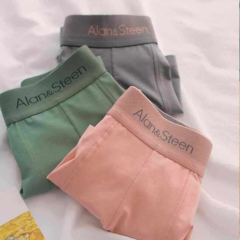 Pure Cotton Men's Underwear for Men ~ 130kg Wearable Plus Size Graphene Antibacterial Crotch Seamless Boxer Briefs for Men Pure Cotton