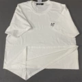 White (electric embroidery in the upper left corner)