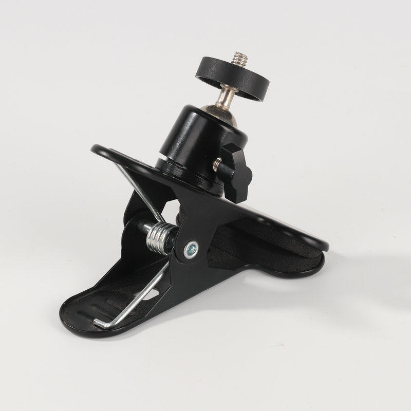 Mobile phone live desktop fill light bracket photographic equipment SLR camera accessories aluminum alloy pan-tilt clamp