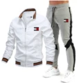 White + Gray Pants