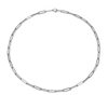 Emanco Stainless Steel Necklace Wholesale Simple Versatile Cross Chain Choker New Men's and Women's Gold-Plated Necklace Jewelry