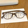 Fashion anti-blue light glasses myopia tr90 frame plain glasses women's Danyang retro frame 81075 wholesale