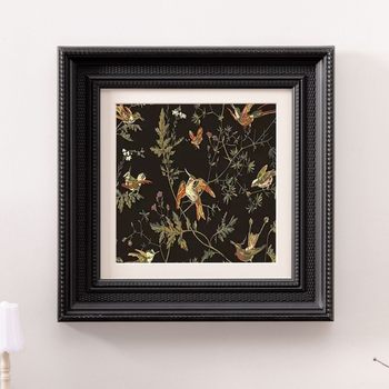 Medieval Style Large Picture Frame DIY Picture Frame Wholesale Framed Black Oil Watercolor Painting Empty Outer Frame Wall Hanging Simple Large Picture Frame