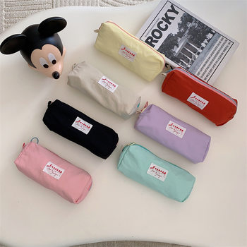 [in stock] 34223 Macarons Pencil Bag Cosmetic Bag small size Portable Storage Bag Portable Pencil Bag Wash Bag Women