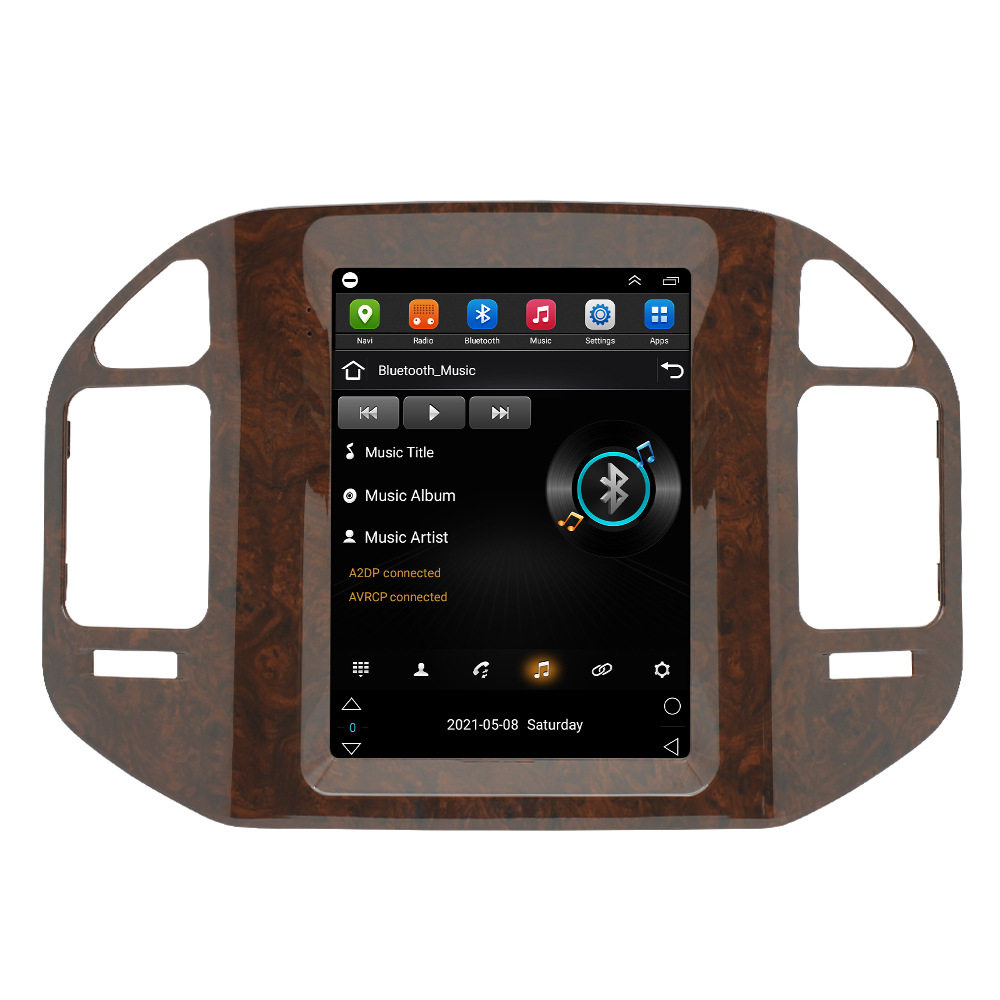Suitable for 99-04 Mitsubishi Pajero V73 Android vertical screen car Large Screen 9.7 inch car navigator