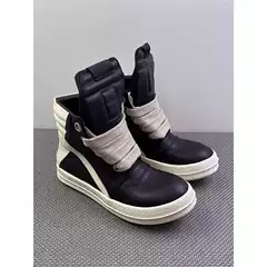 Ro Men's Trendy Shoes 2026 New Style Thick Shoelaces Fashion High-Top Sneakers Women's Height-Increasing Thick-Soled Versatile White Short Boots Women's