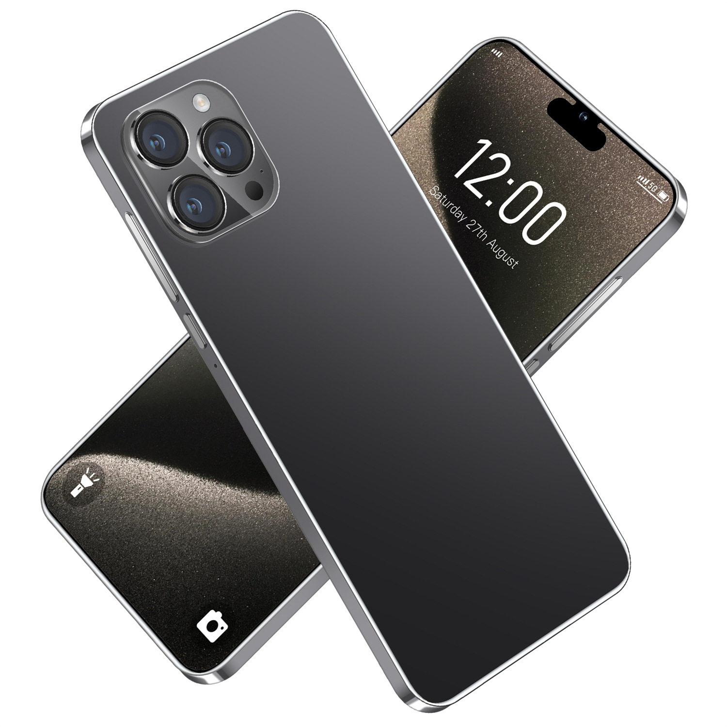 跨境新款I15promax旗舰6.8寸1+16智能安卓手机外贸内置一体机代发