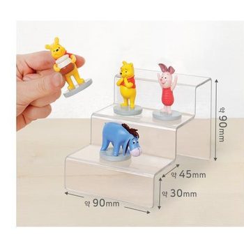 Factory Direct Sales Two-Dimensional Storage Rack Transparent Acrylic Storage Desktop Organizer Transparent Plastic Display Rack