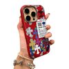 English Cross for iPhone15/16 Phone Case Apple 13/14promax Leather 12 Drop-resistant Soft Case