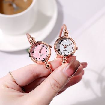 French Niche Star Watch Female Student Korean Style Simple ins Style Retro Personality Small Bracelet Watch Small Dial