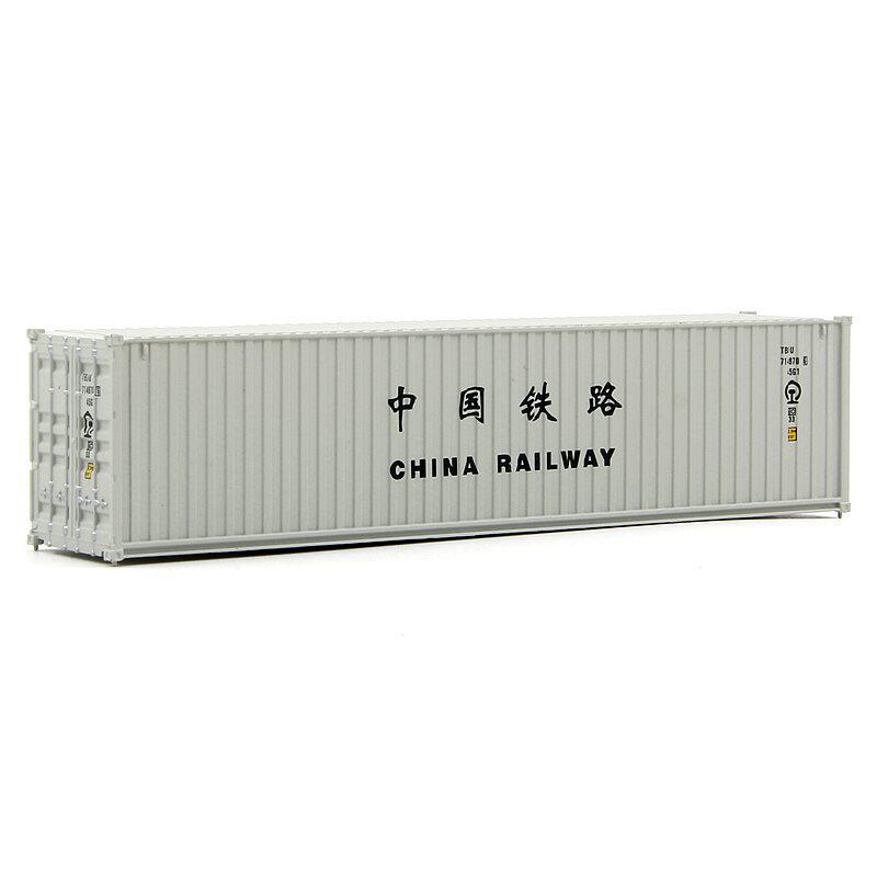 1场景车辆配件沙盘模型花园铁路尺火车货柜比例4087集装箱