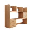 Solid Wood Desktop Bookshelf, Simple Home Desk Storage Rack, Simple Desk Cabinet, Storage Cabinet, Bookcase, Books