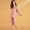 Postpartum Clothing Postpartum Cotton Spring, Autumn and Winter Maternity Nursing Pajamas Set Breastfeeding Home Clothes October 11 Thickeneded