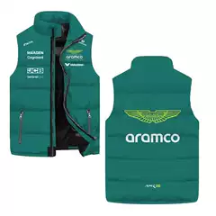 2025 Autumn and Winter Cross-Border Amazon Foreign Trade Vest Stand Collar Team 3D Printed Casual Fashion Easiest for Match Vest