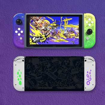 Cooler Nintendo Switch Splatoon 3 Modified Shell Splatoon3 Handle Shell Host Back Shell Accessories